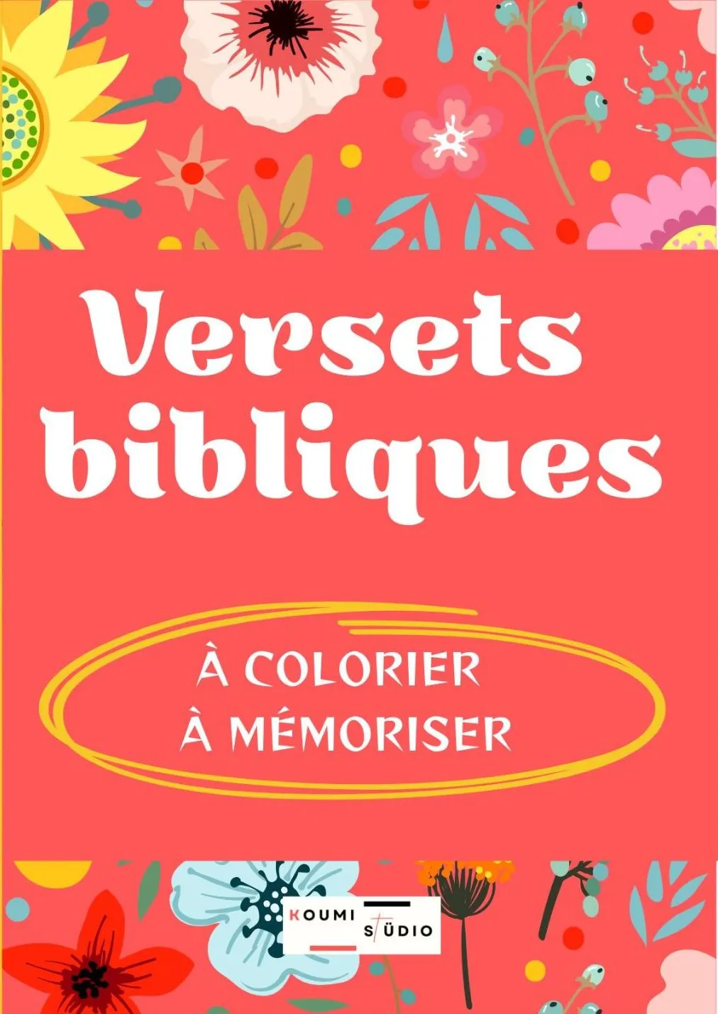 Versets bibliques à colorier et à mémoriser